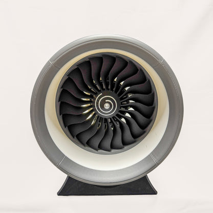 High Bypass Turbofan Jet Engine | With Nacelle