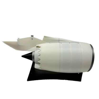 High Bypass Turbofan Jet Engine | With Nacelle