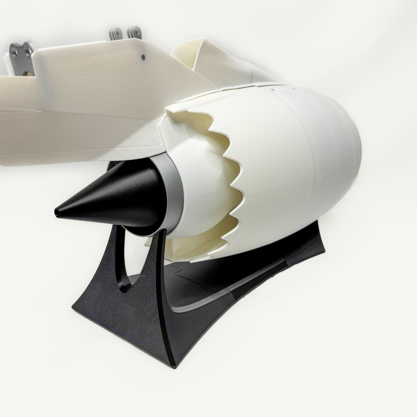 High Bypass Turbofan Jet Engine | With Nacelle