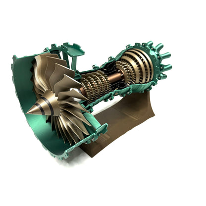 High Bypass Turbofan Jet Engine