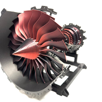 High Bypass Turbofan Jet Engine