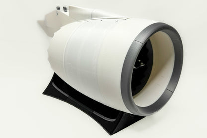 High Bypass Turbofan Jet Engine | With Nacelle