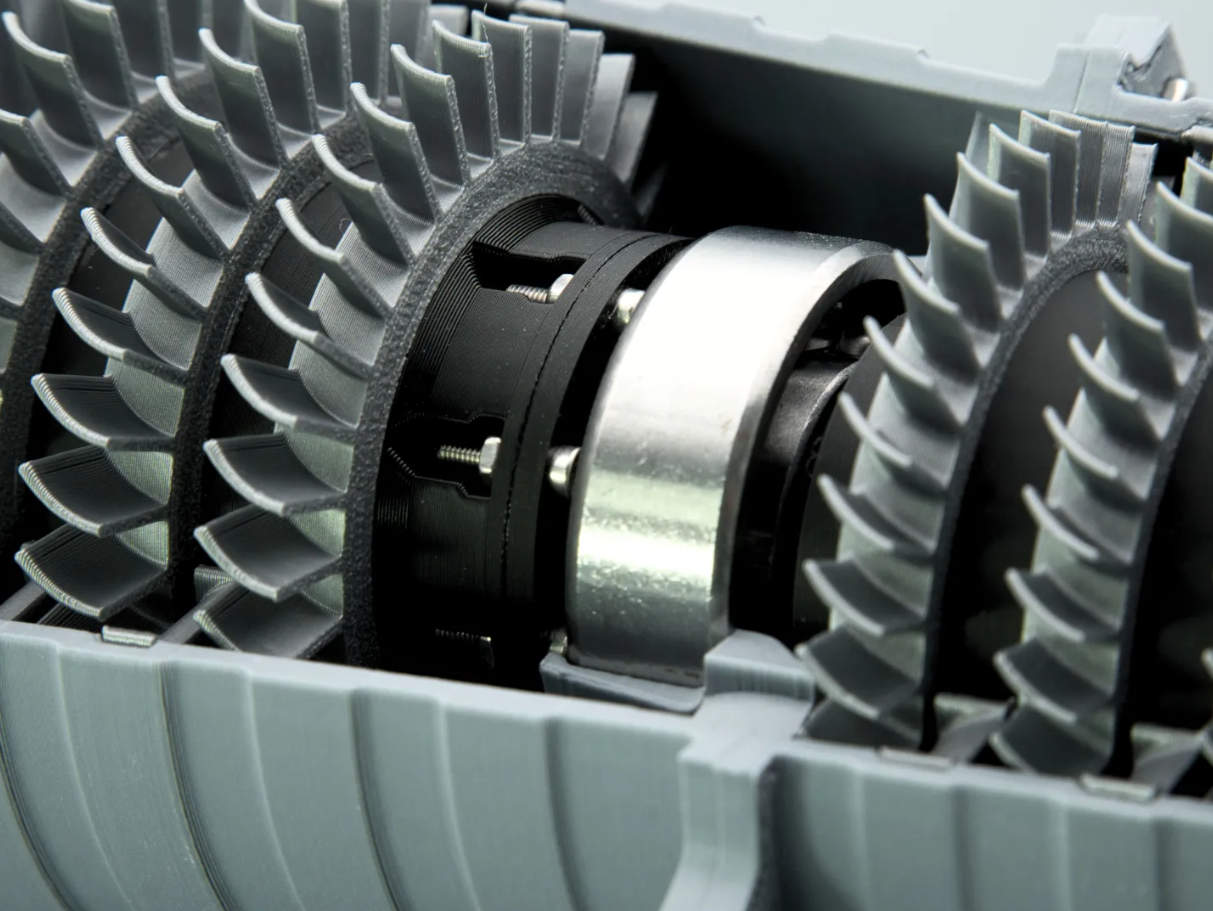 Low Bypass Turbojet Jet Engine | Standard Color