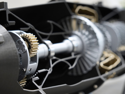 Pratt & Whitney PT6E Model Engine